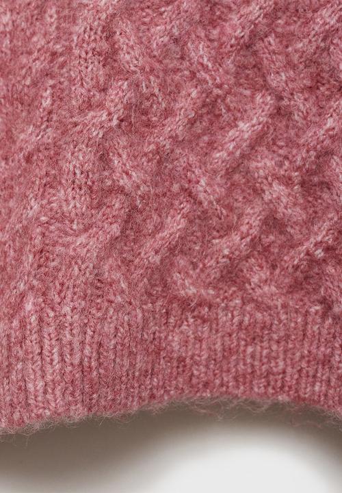 MANGO - Sweater berry - pink