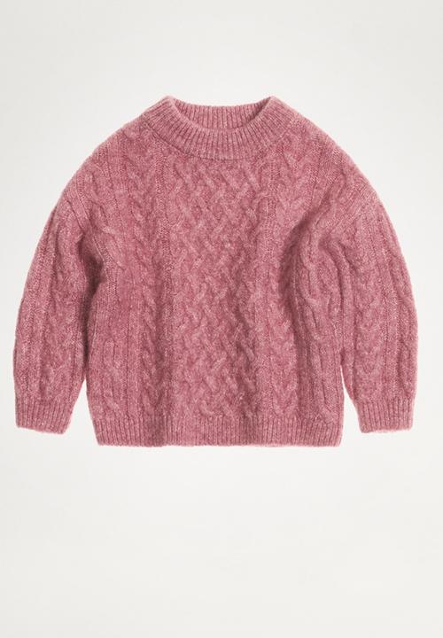 MANGO - Sweater berry - pink