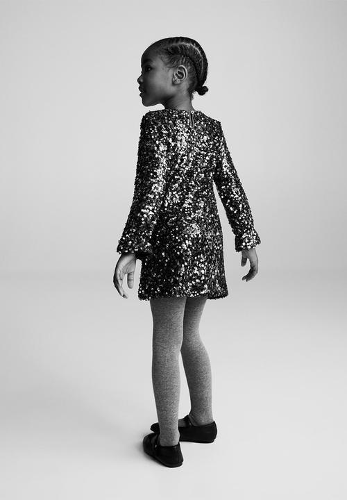 MANGO - Dress brillib - charcoal
