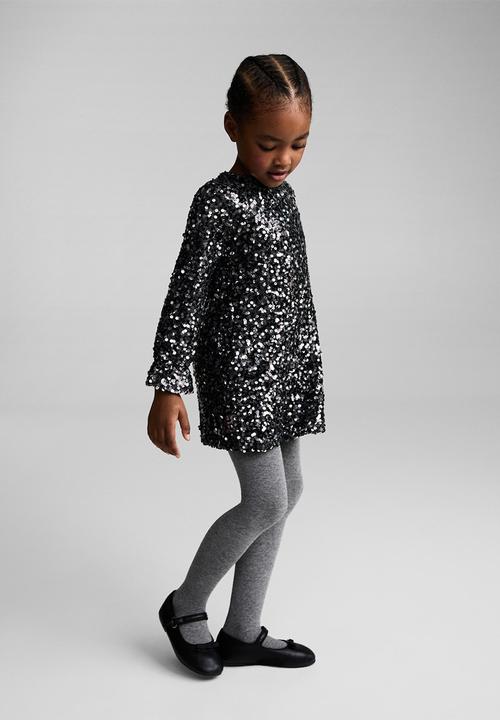 MANGO - Dress brillib - charcoal