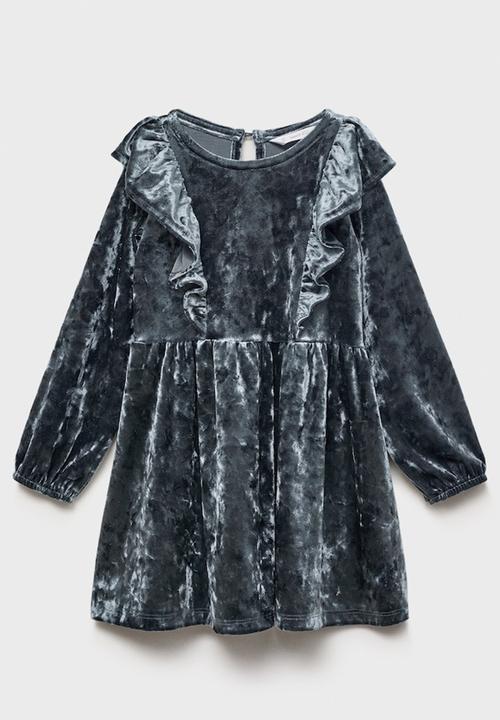 MANGO - Dress saturnb - medium blue