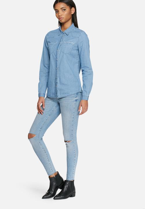 VILA - Lu denim shirt
