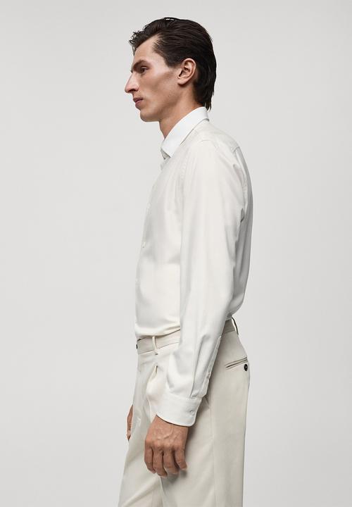 MANGO - Shirt roma1 - white