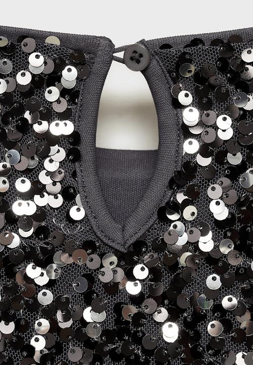 MANGO - Dress brilli - charcoal