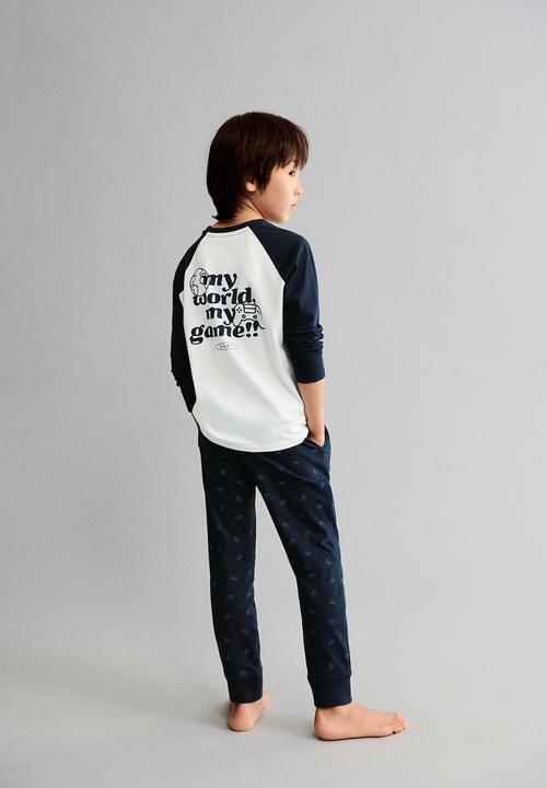 MANGO - Pyjama gaming - navy