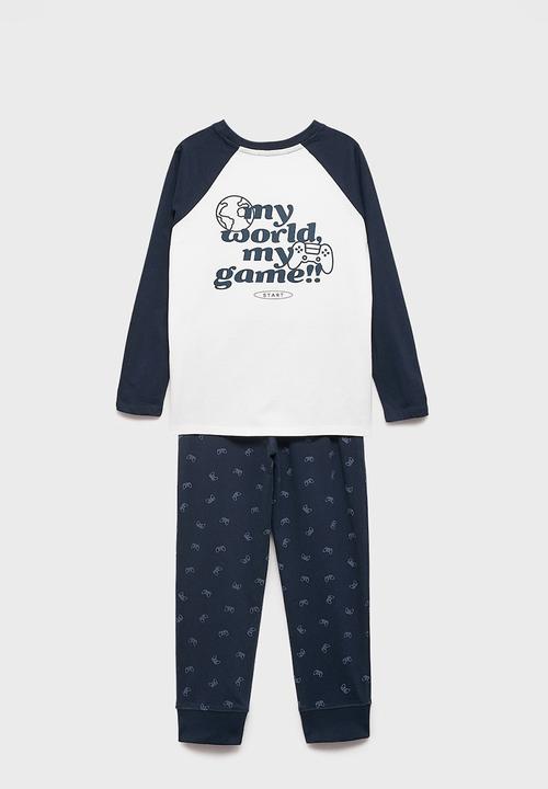 MANGO - Pyjama gaming - navy