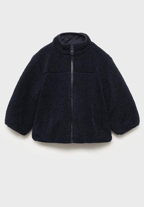 MANGO - Puffer coat cerler - navy