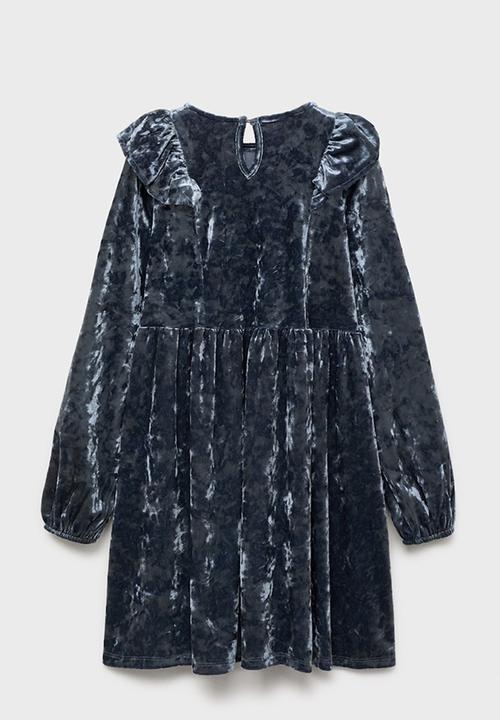MANGO - Dress saturn - medium blue