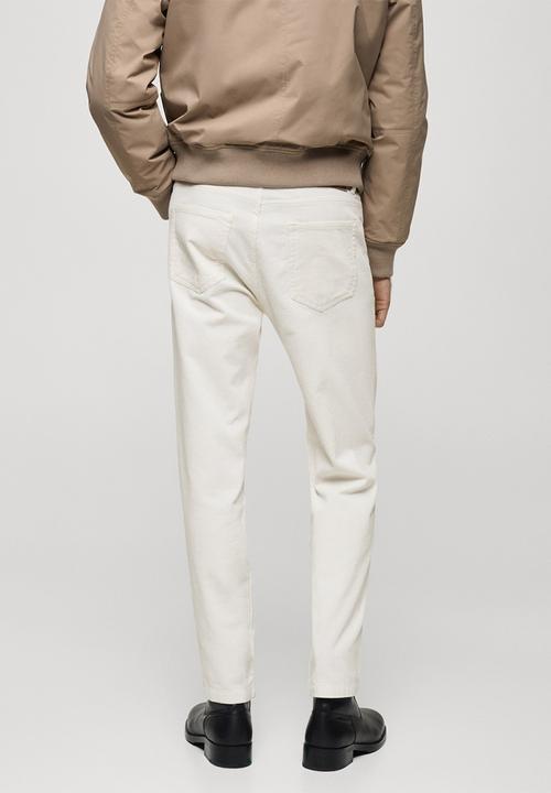 MANGO - Trousers chicago - natural