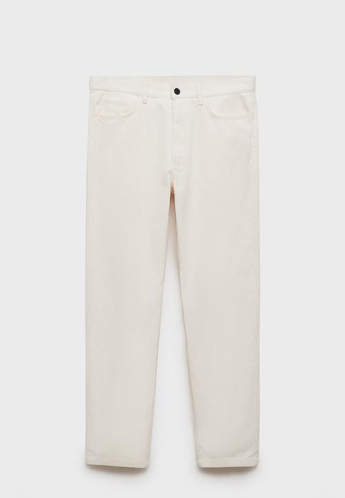 MANGO - Trousers chicago - natural