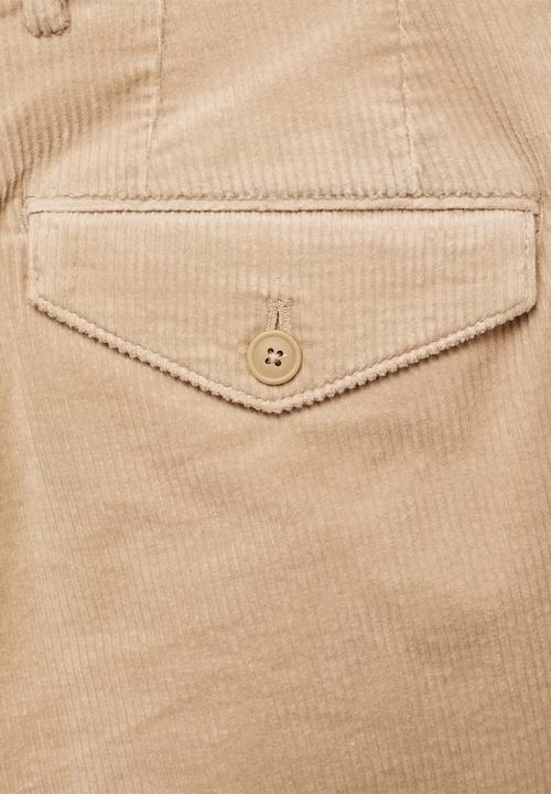MANGO - Trousers Rascal - Light Beige