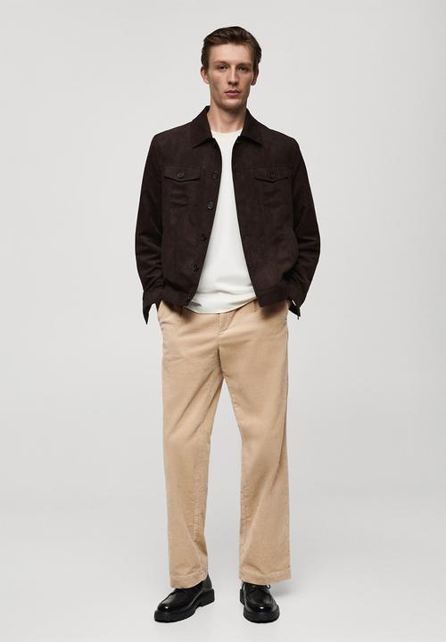 MANGO - Trousers Rascal - Light Beige