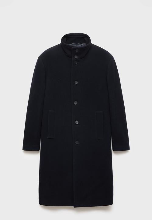 MANGO - Coat patrice - navy