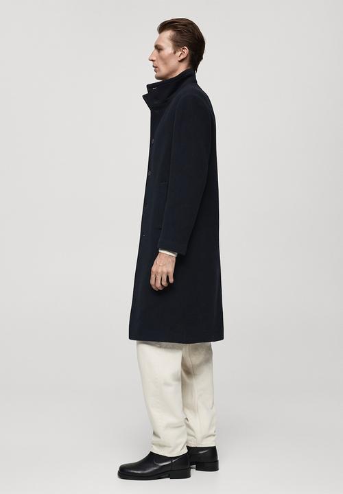 MANGO - Coat patrice - navy
