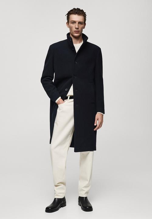 MANGO - Coat patrice - navy