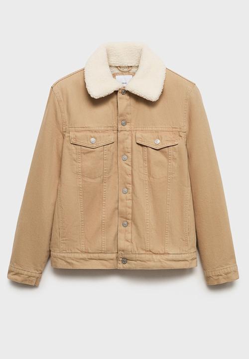 MANGO - Jacket wasp - light beige