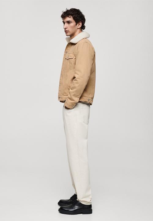 MANGO - Jacket wasp - light beige