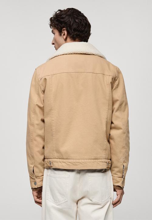 MANGO - Jacket wasp - light beige