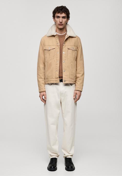 MANGO - Jacket wasp - light beige