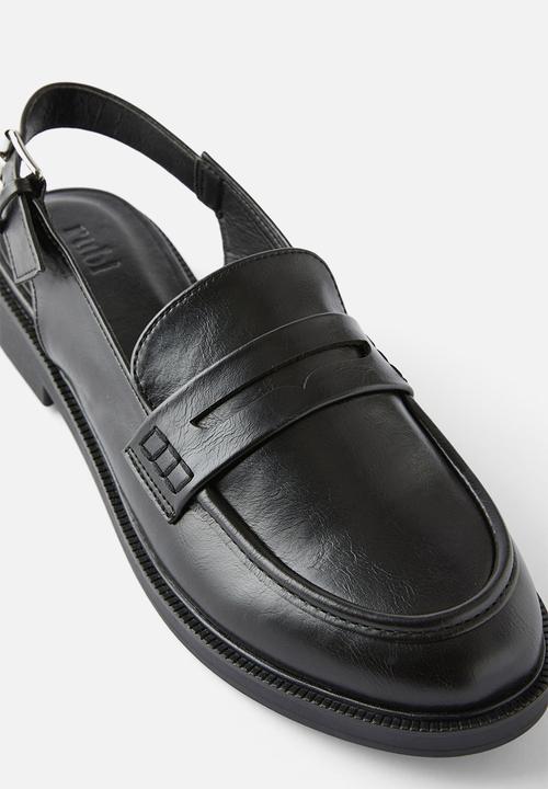 Cotton On - Ciara classic slingback loafer - black smooth