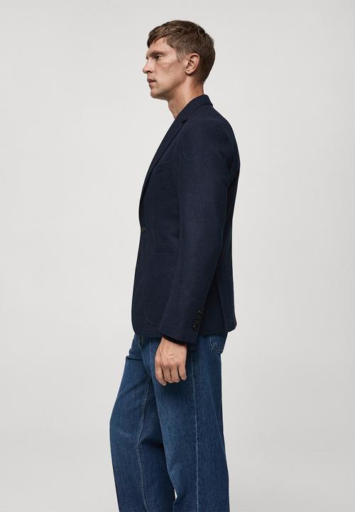 MANGO - Blazer molina - medium blue