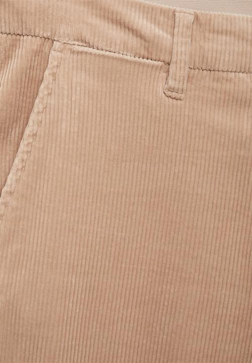 MANGO - Trousers Berdam - Light Beige