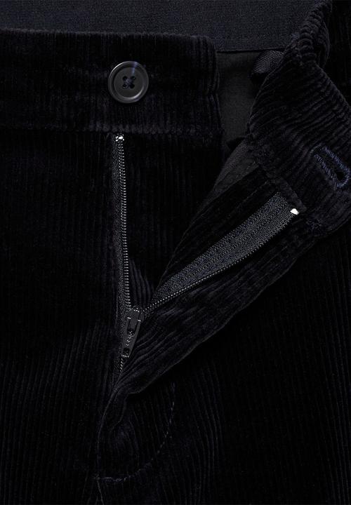 MANGO - Trousers Berdam - Navy