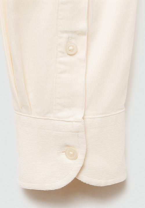 MANGO - Shirt tadi - white
