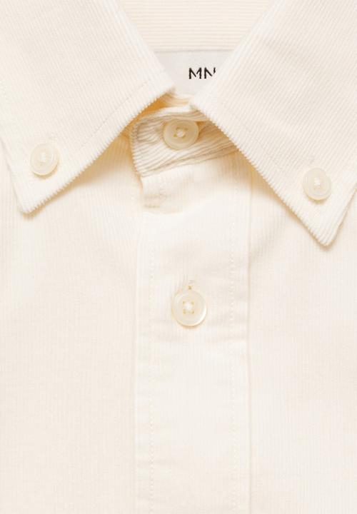 MANGO - Shirt tadi - white