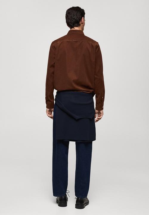MANGO - Shirt tadi - brown