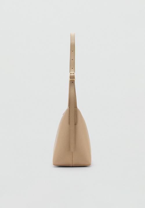 MANGO - Shoulder bag nick-beige
