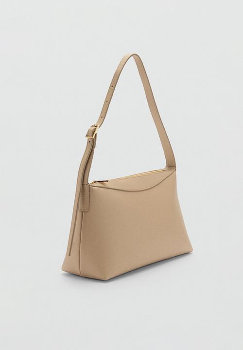 MANGO - Shoulder bag nick-beige