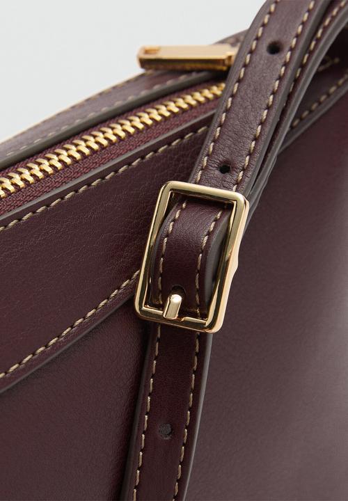 MANGO - Shoulder bag nick-red