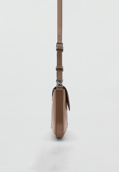 MANGO - Shoulder bag griselda - camel