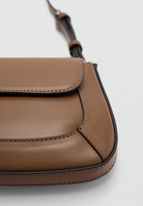 MANGO - Shoulder bag griselda - camel