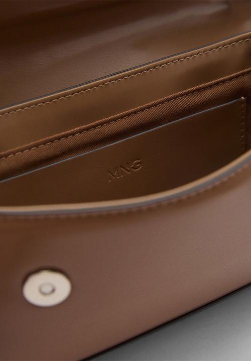 MANGO - Shoulder bag griselda - camel