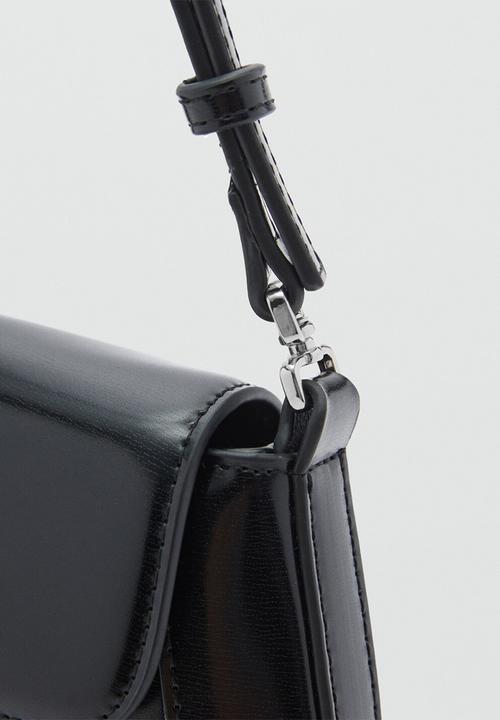 MANGO - Shoulder bag griselda-black