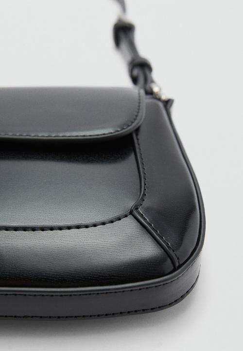 MANGO - Shoulder bag griselda-black