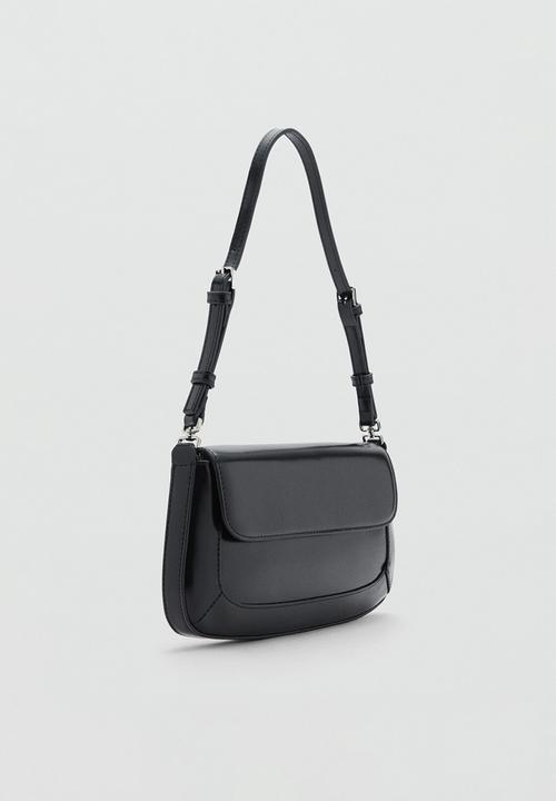 MANGO - Shoulder bag griselda-black