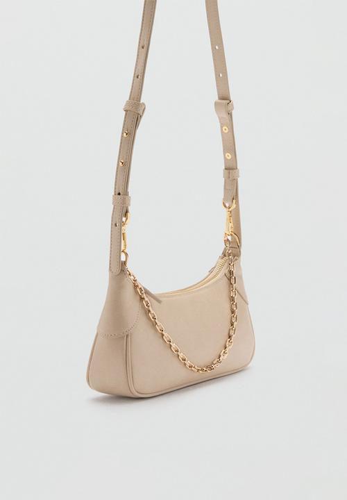 MANGO - Shoulder bag antonio - off white
