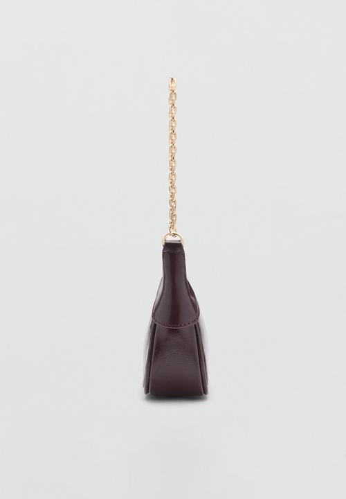 MANGO - Shoulder bag antonio - bordeaux