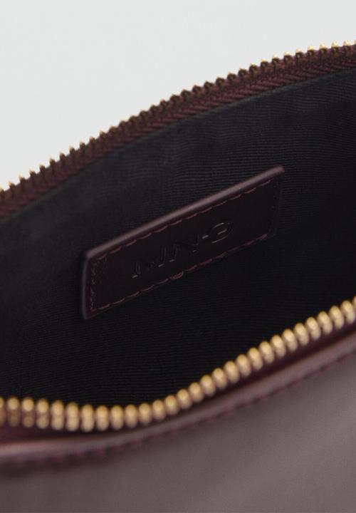 MANGO - Shoulder bag antonio - bordeaux