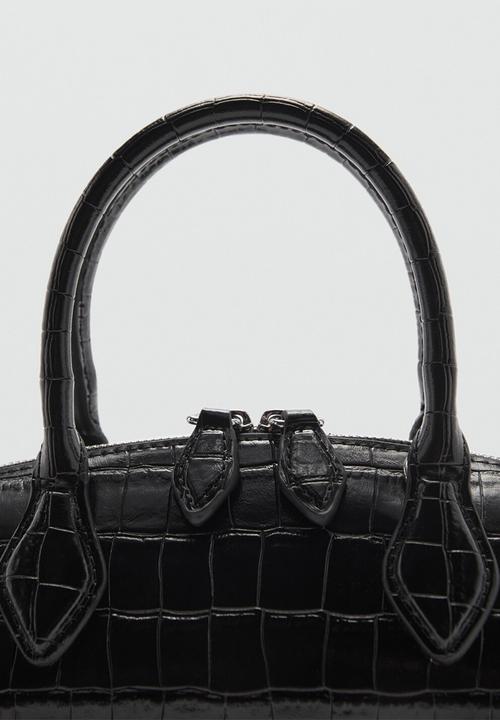 MANGO - Crossbody bag cuena-black