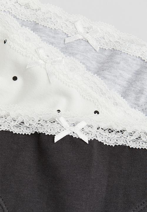 H&M - 3 pack cotton briefs - multi