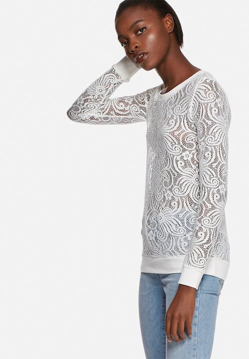 ONLY - Zussie lace top