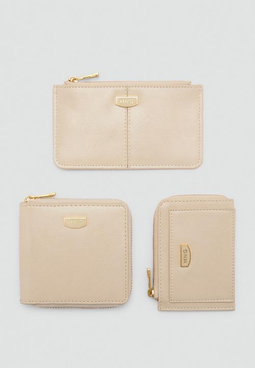MANGO - Purse vale - natural
