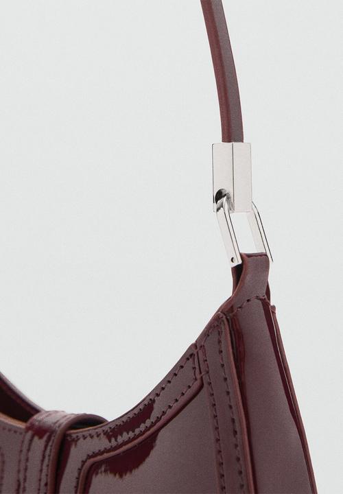 MANGO - Shoulder bag sixty - red