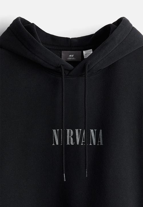 Loose fit hoodie - black/nirvana - 1065654040