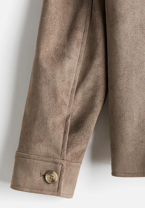 H&M - Regular fit jacket - greige