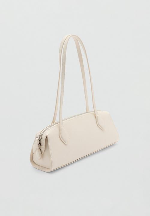 MANGO - Shoulder bag cuenca - natural